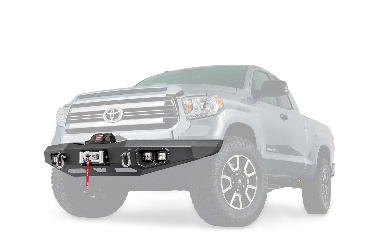 '14-18 Toyota Tundra Ascent Front Bumper Warn Industries display