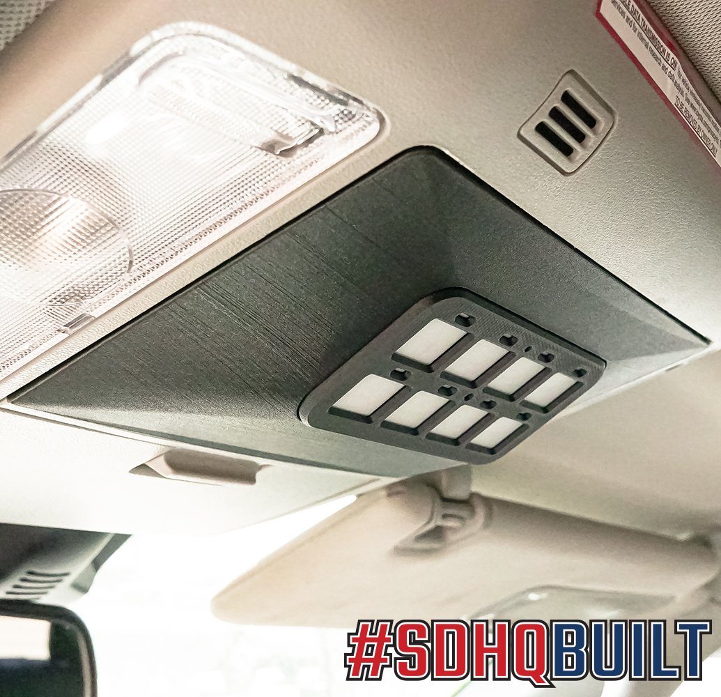 '14-21 Toyota Tundra SDHQ Built Complete SP-9100 Overhead Mounting Kit Lighting SDHQ Off Road