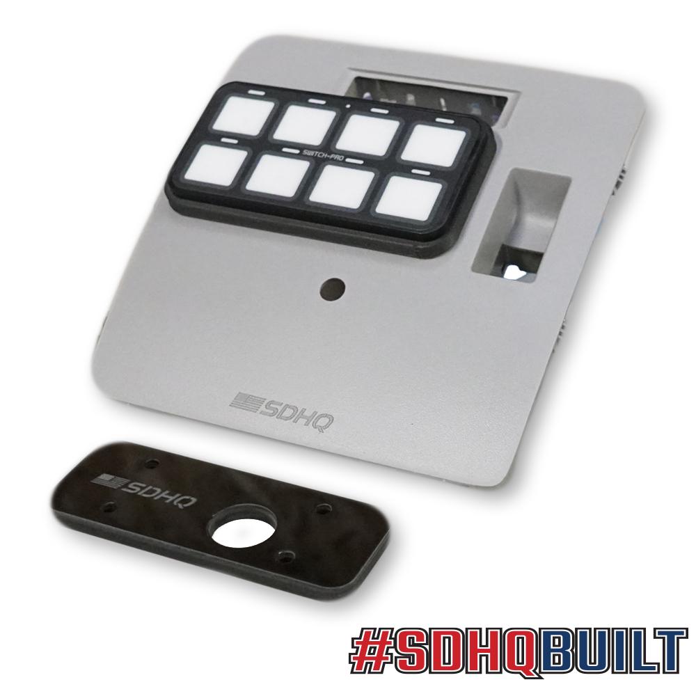 '15-17 Chevy/GMC 2500/3500 SDHQ Built SP-9100 Overhead Keypad Mount Lighting SDHQ Off Road