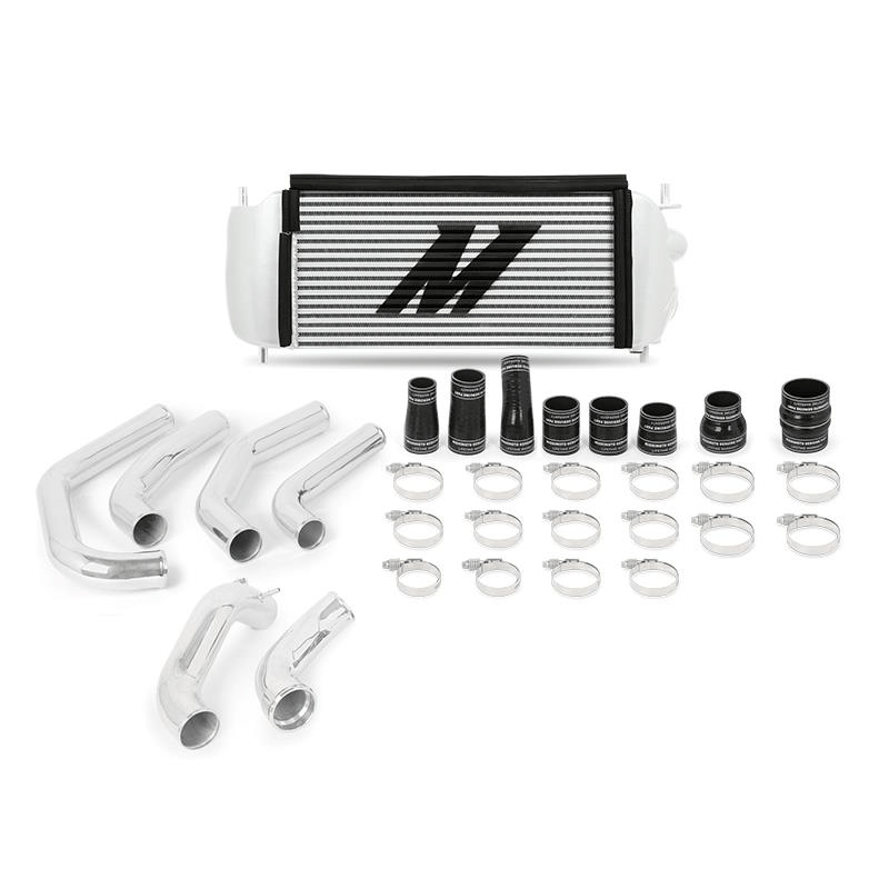 15-17 Ford F150 2.7L Ecoboost Performance Intercooler Kit Performance Products Mishimoto Silver parts