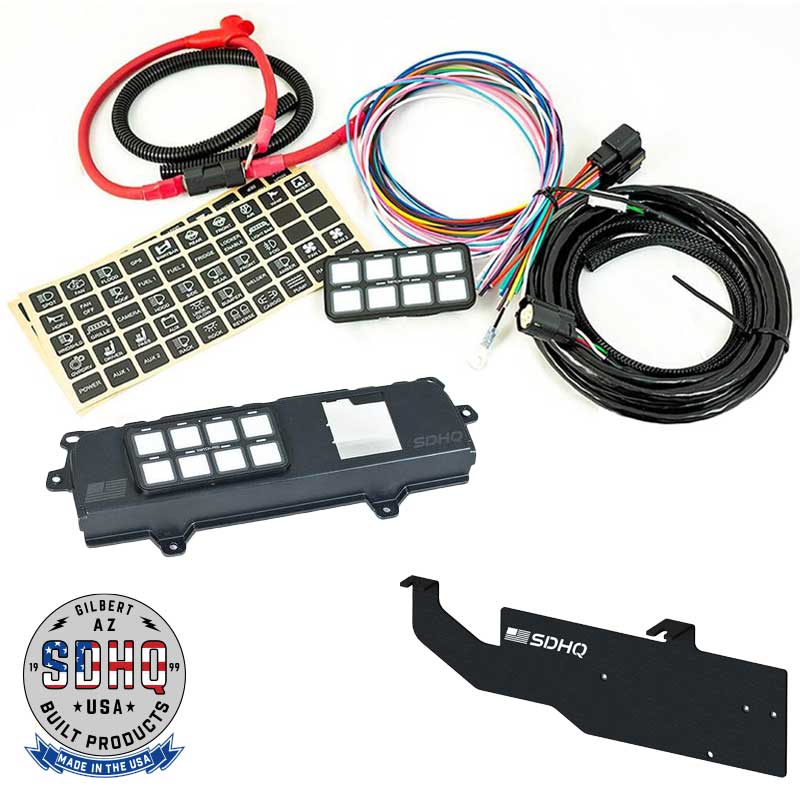 '15-19 Chevy/GMC 2500/3500 SDHQ Built Complete Switch Pros SP-9100 Kit Lighting SDHQ Off Road