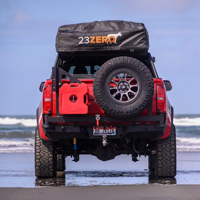 '15-20 Chevy Colorado Z71 & ZR2 CBI Off-Road Rear Bumper Display on Vehicle