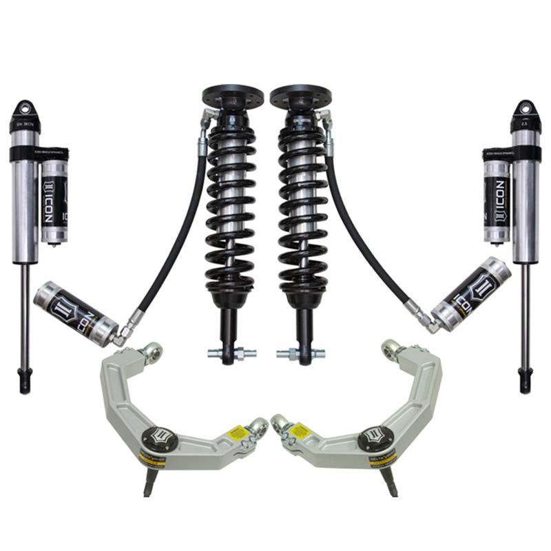 15-20 Ford F150 2WD Icon Stage 4 Suspension System Suspension Icon Vehicle Dynamics Billet Delta Joint UCA
