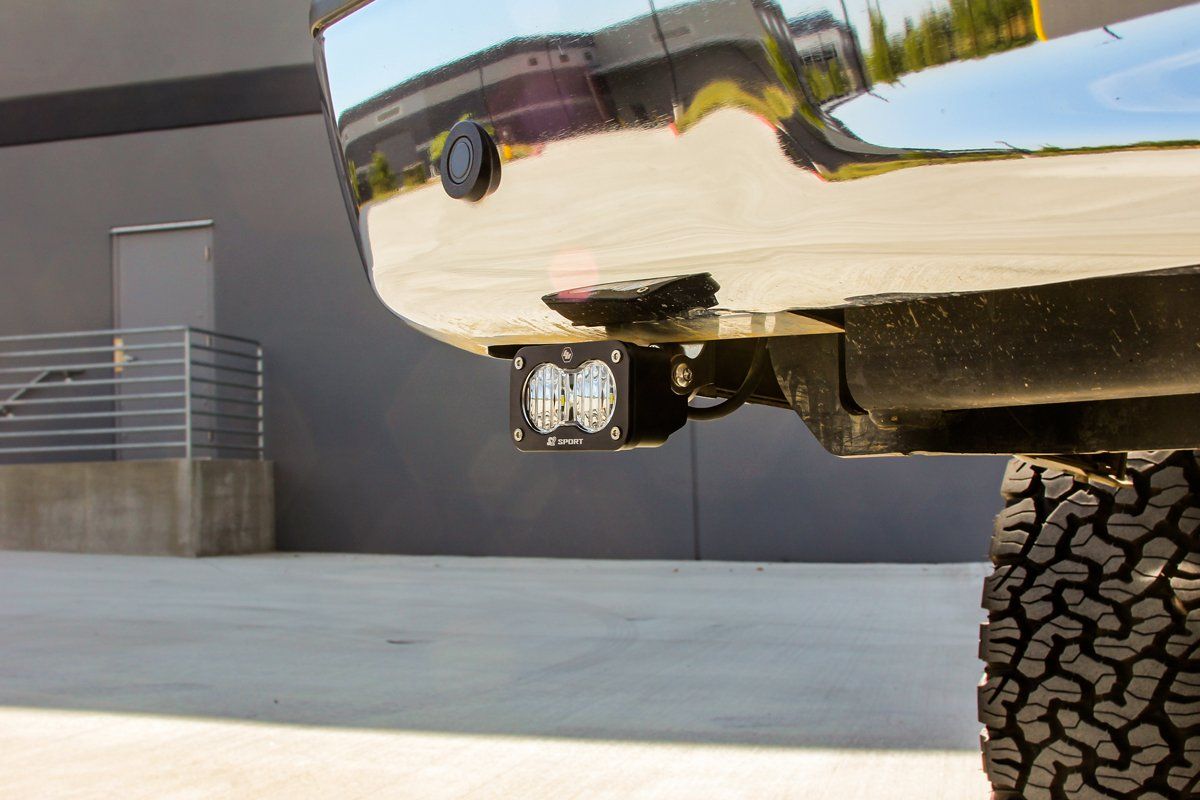 '15-21 Ford F150 S2 Sport Reverse Light Kit Baja Designs close-up Display on Vehicle