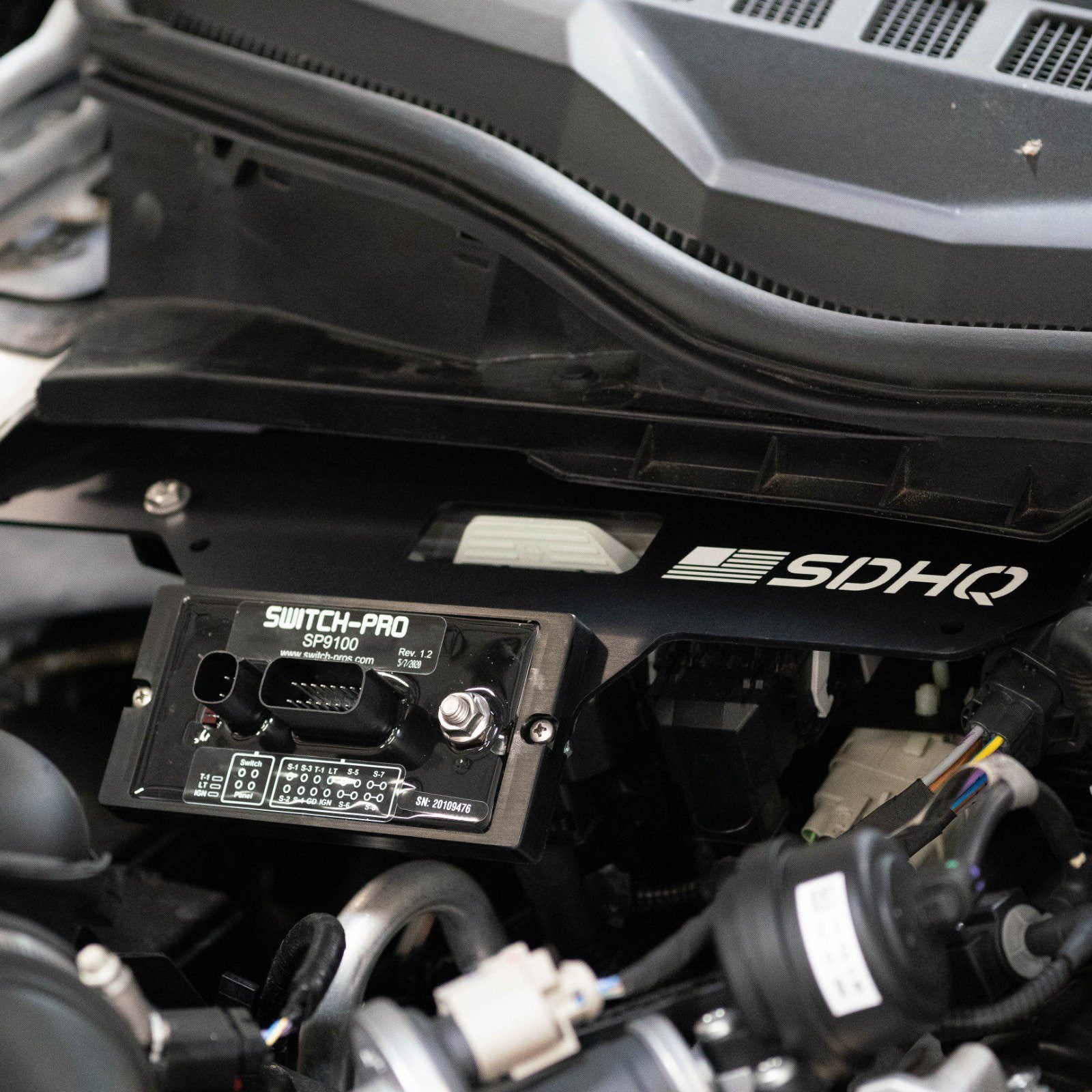 '15-23 Ford F150 SDHQ Built Switch Pros Power Power Module Mount Lighting SDHQ Off Road display