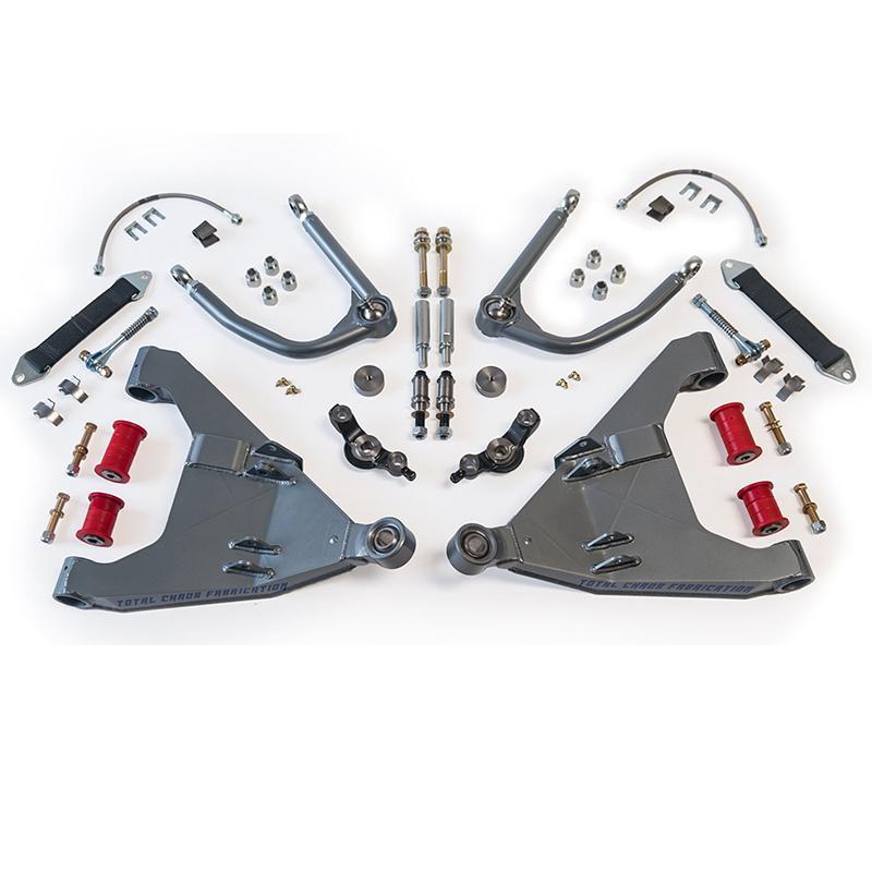 '16-Current Tacoma Prerunner / 4WD +3.5" Long Travel Kit RACE SERIES 4130 Lower Arms Suspension Total Chaos Fabrication Icon Heims