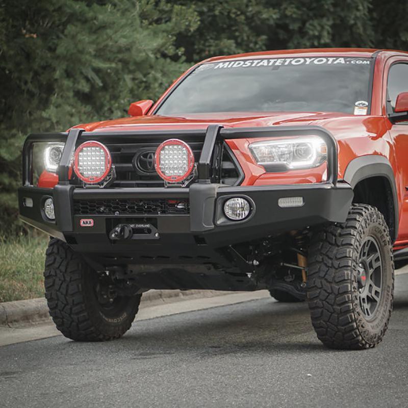 '16-19 Toyota Tacoma Summit Series Bumper Bumper ARB display on Vehicle (Front View)