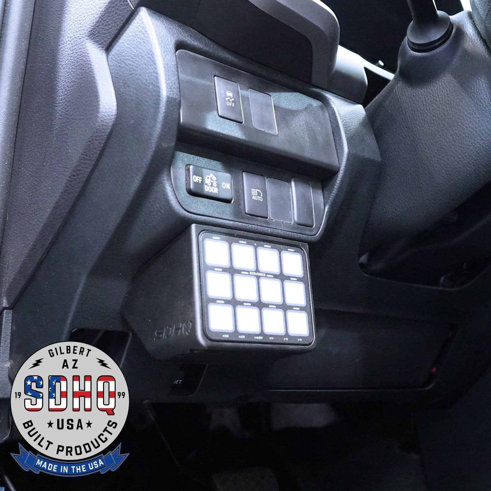 '16-23 Toyota Tacoma SDHQ Built Complete Switch Pros RCR-FORCE-12 Mounting Kit Lighting SDHQ Off Road display