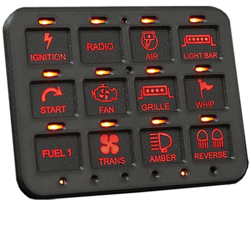 '16-23 Toyota Tacoma SDHQ Built Complete Switch Pros RCR-FORCE-12 Mounting Kit Lighting SDHQ Off Road