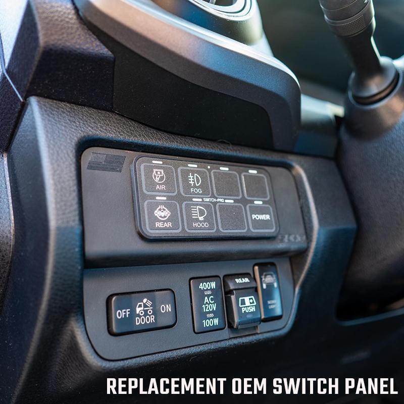 '16-23 Toyota Tacoma SDHQ Built Complete Switch Pros SP-9100 Mounting Kit Lighting SDHQ Off Road display