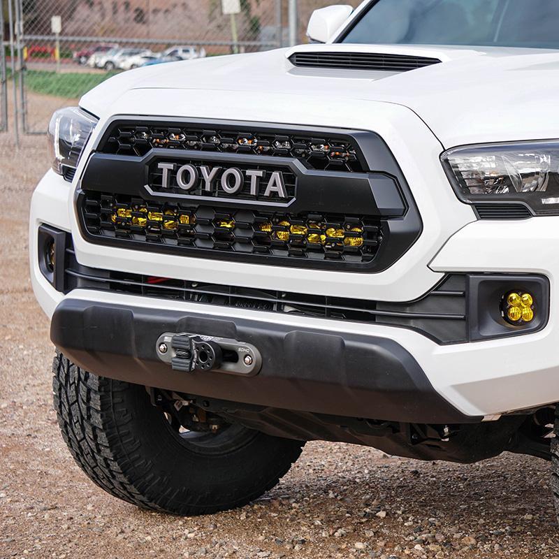 '16-23 Toyota Tacoma SDHQ Built Hidden Winch Mount Winch Mount SDHQ Off Road