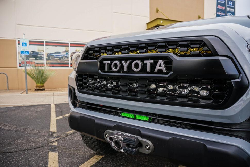 '16-23 Toyota Tacoma SDHQ Built Hidden Winch Mount Winch Mount SDHQ Off Road