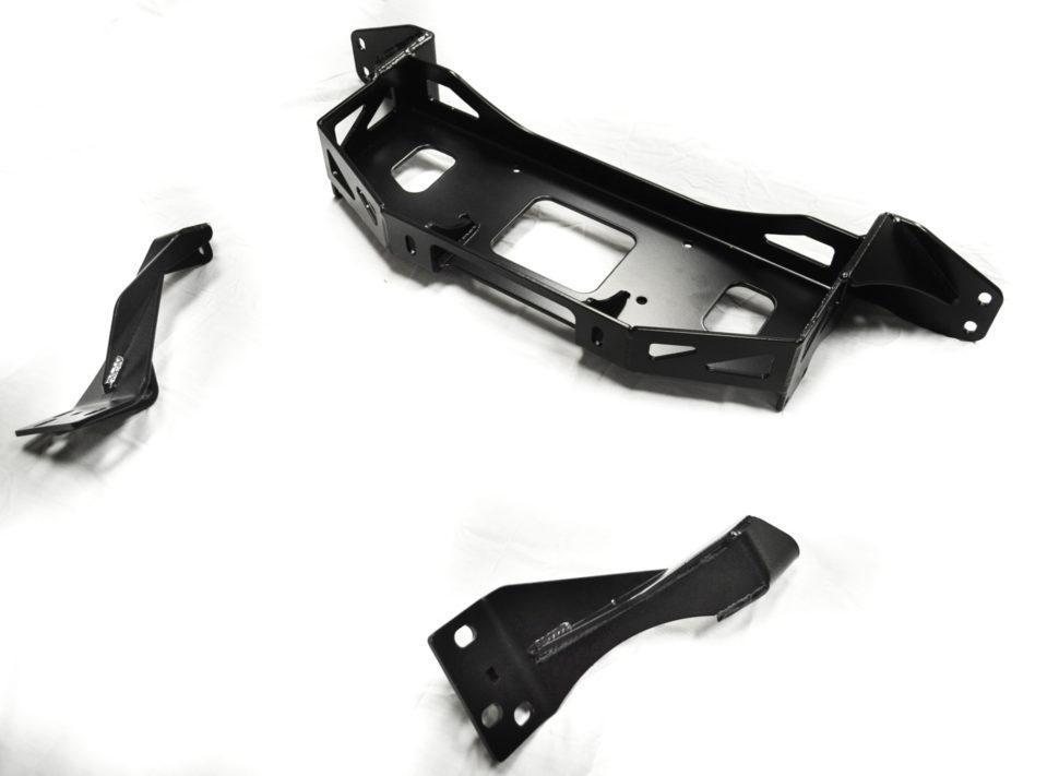 '16-23 Toyota Tacoma SDHQ Built Hidden Winch Mount Winch Mount SDHQ Off Road