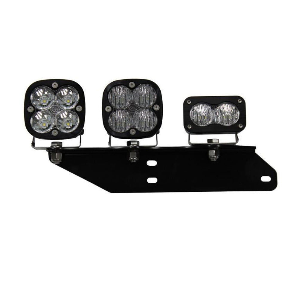 '17-18 Ford Raptor SAE Fog Light Pocket Kit Lighting Baja Designs Clear Display of Included Parts
