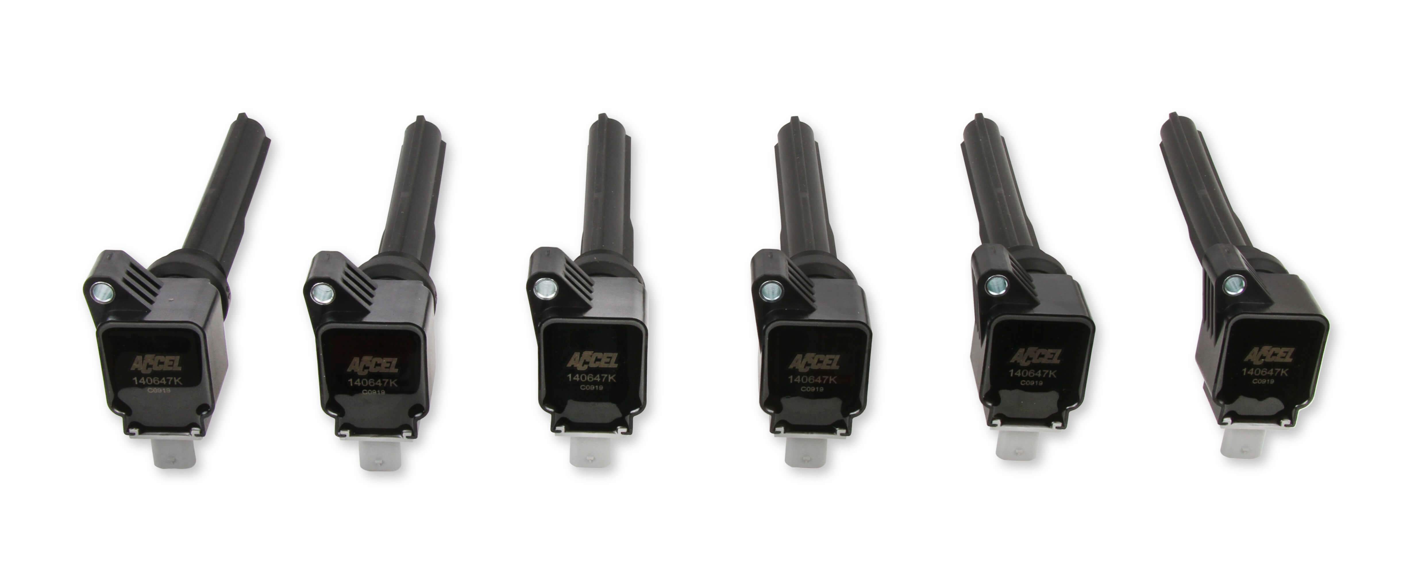 '17-20 Ford EcoBoost 3.5L Ignition Coils-6 Pack Electrical Accel display