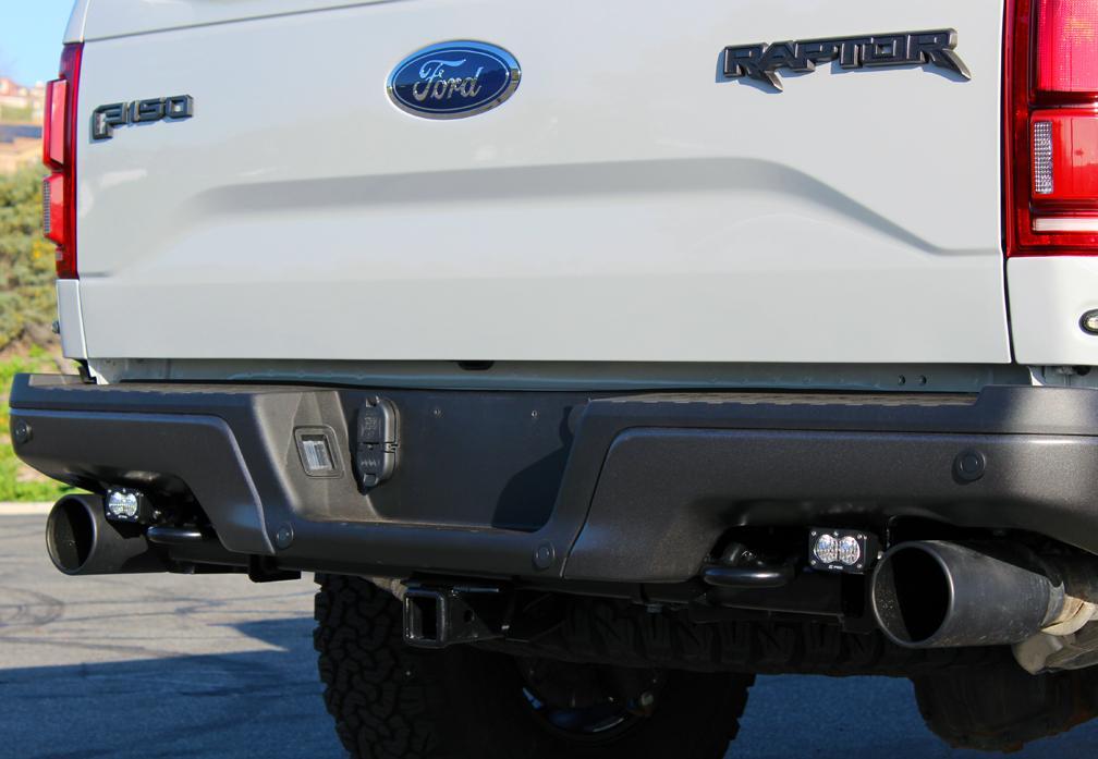 '17-Current Ford Raptor S2 Sport Reverse Light Kit Lighting Baja Designs Display on Vehicle