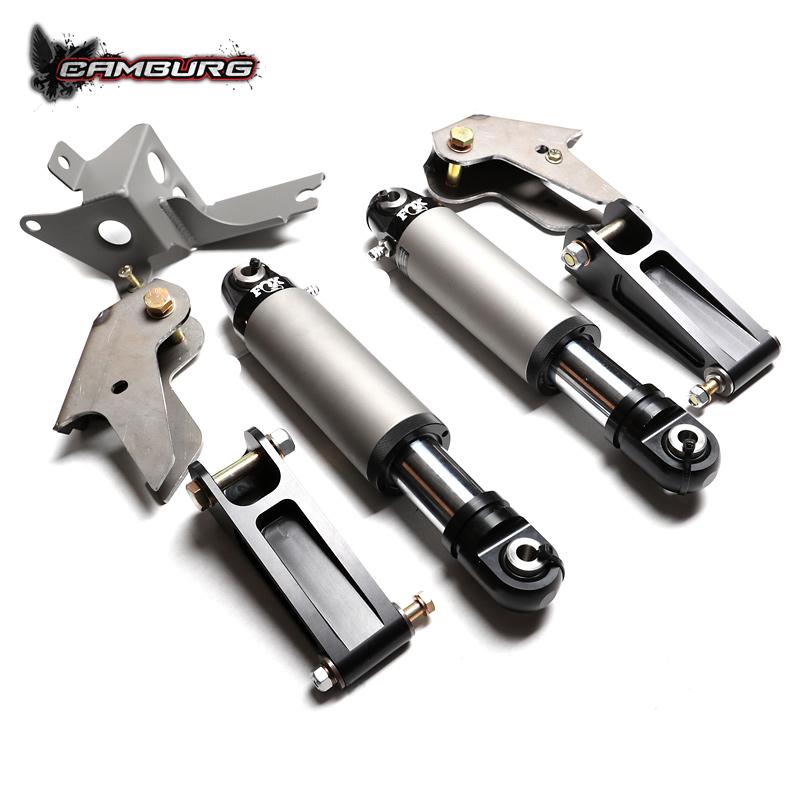 '17-20 Ford Raptor Camburg Performance Long Travel Kit Display of Included Parts