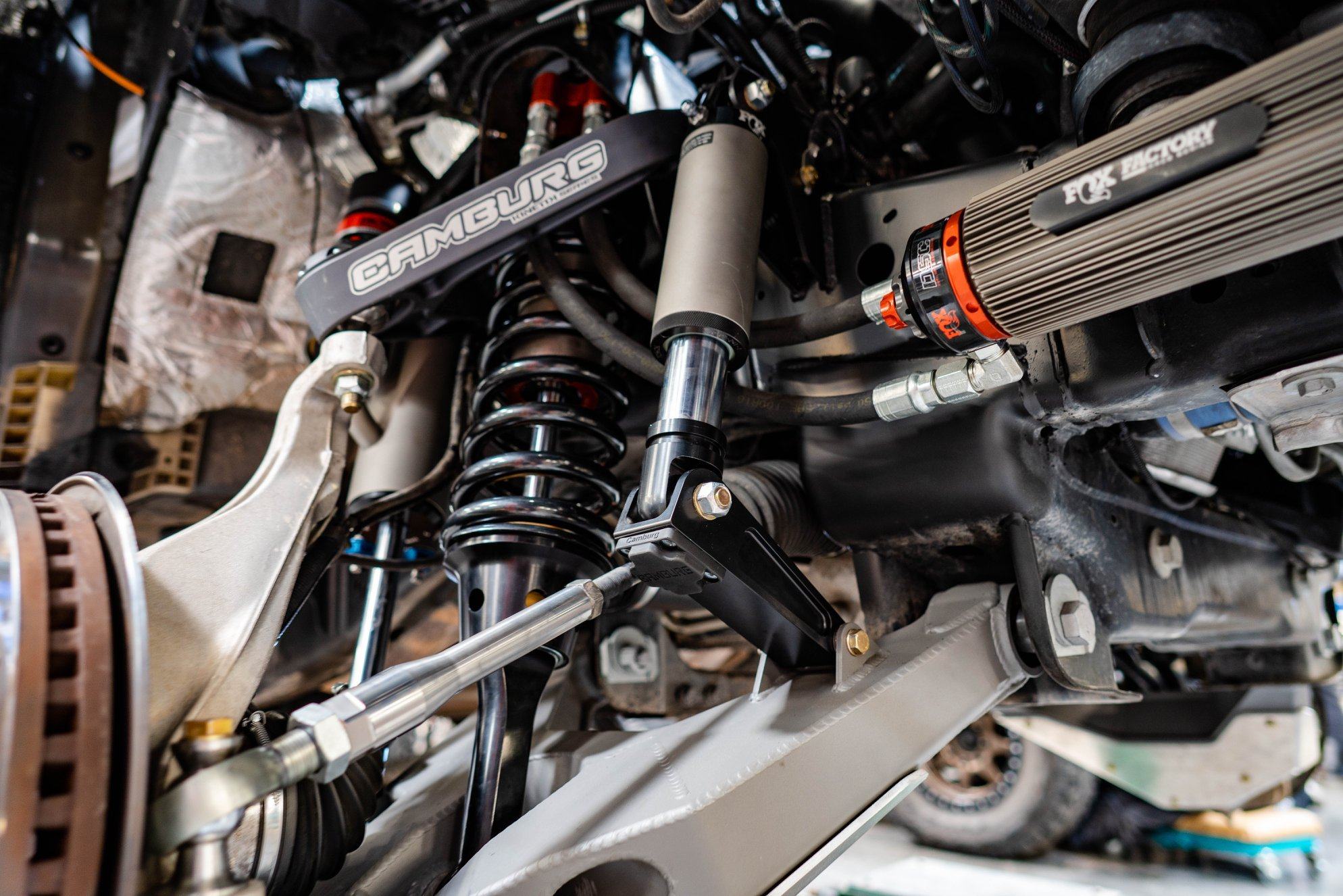 '17-20 Ford Raptor Camburg Performance Long Travel Kit Display on Vehicle