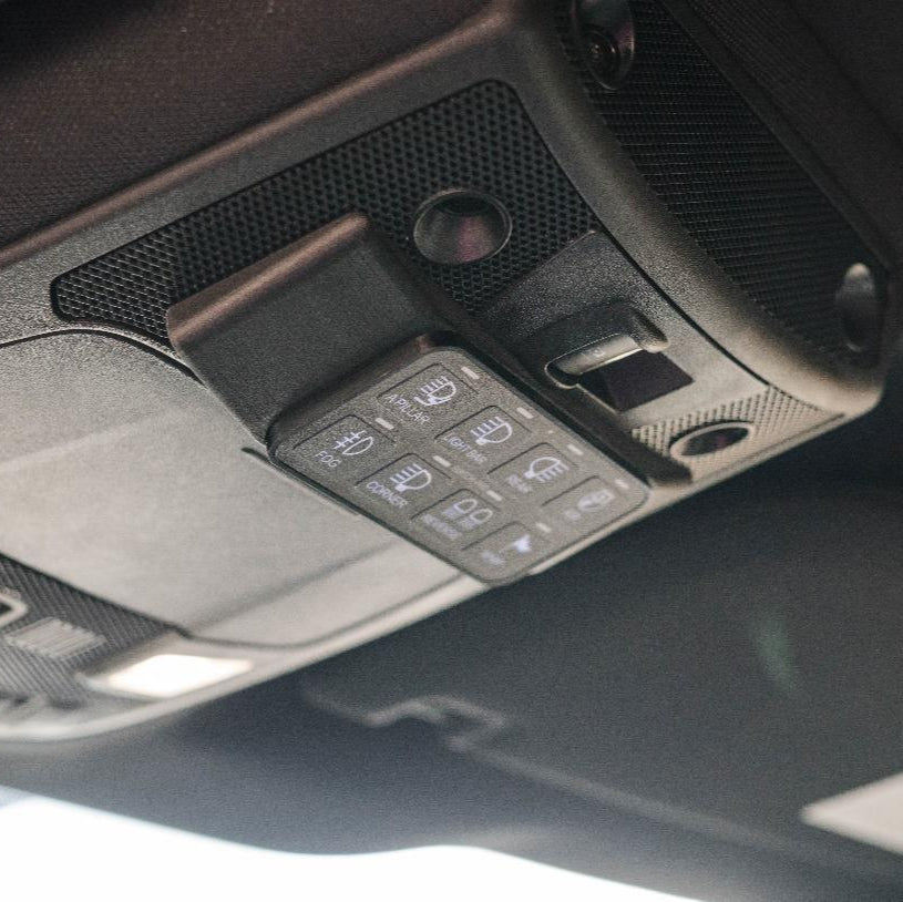 '15-20 Ford F-150 SDHQ Built Switch-Pros SP-9100 Keypad Mount display