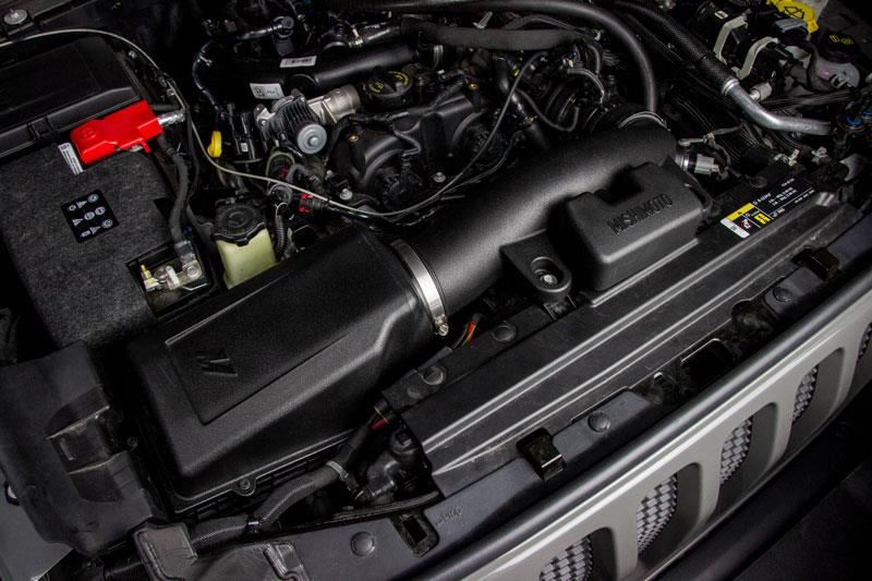 '18-23 Jeep JL 2.0L Performance Intake Kit Performance Products Mishimoto display