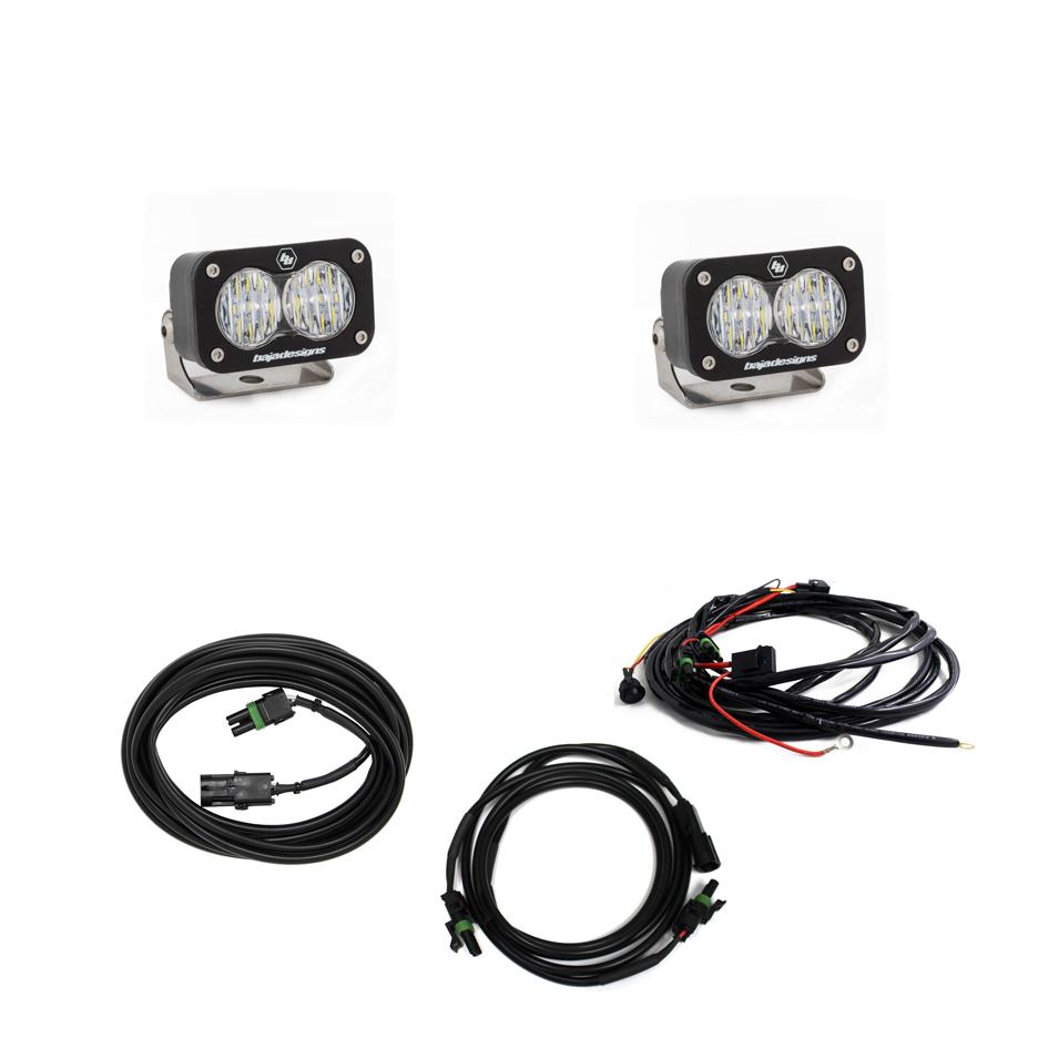 '18-23 Jeep JL Baja Designs S2 Reverse Light Kit Lighting Baja Designs Display of Included Parts