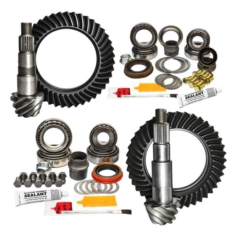 '18-23 Jeep JL Non-Rubicon Manual Transmission Front and Rear Gear Package Kit Drivetrain Nitro Gear and Axle parts