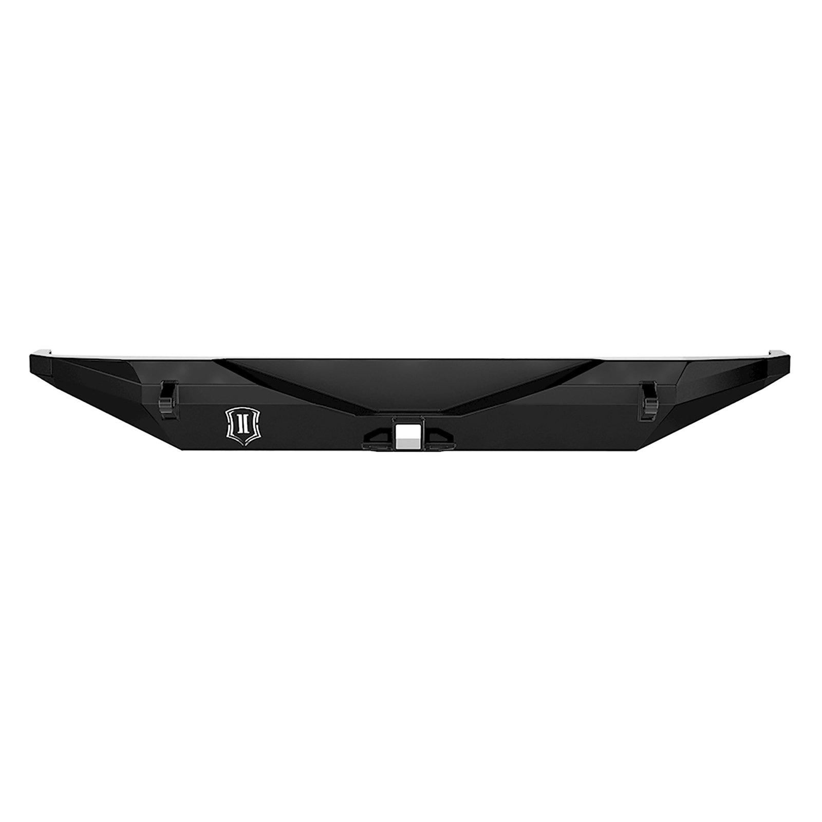 18-23 Jeep JL Rear Bumper w/ Hitch and Tabs Impact Series Off-Road Armor (front view)