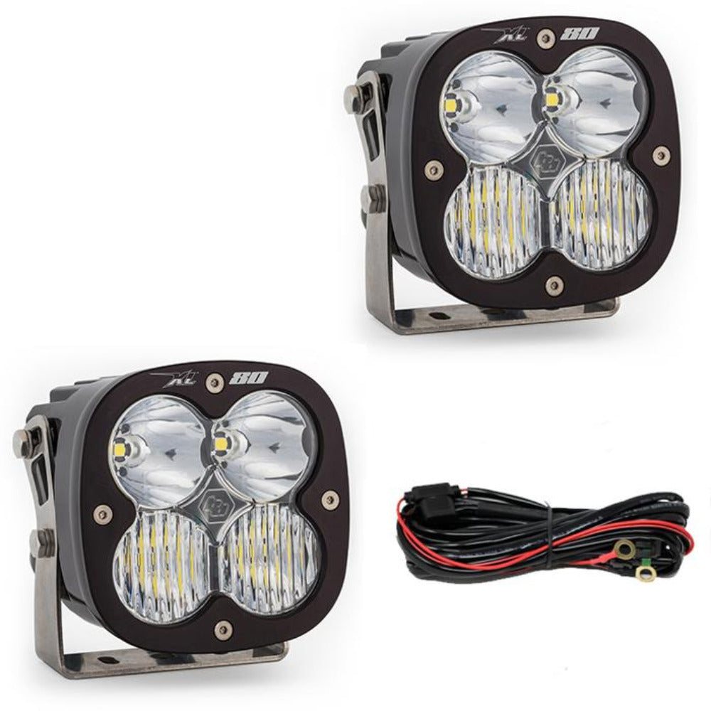 '18-23 Jeep JL Rubicon Steel Bumper Kit Lighting Baja Designs Display of Included Parts