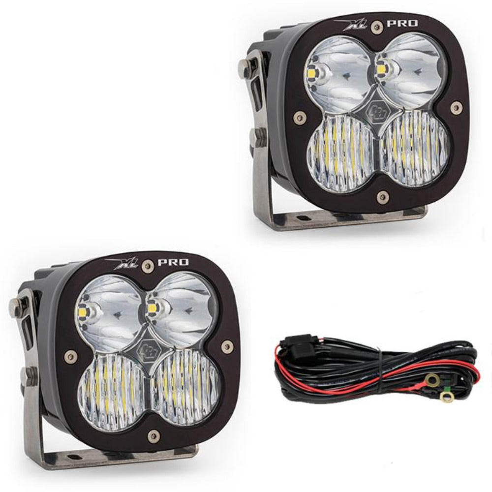 '18-23 Jeep JL Rubicon Steel Bumper Kit Lighting Baja Designs Display of Included Parts