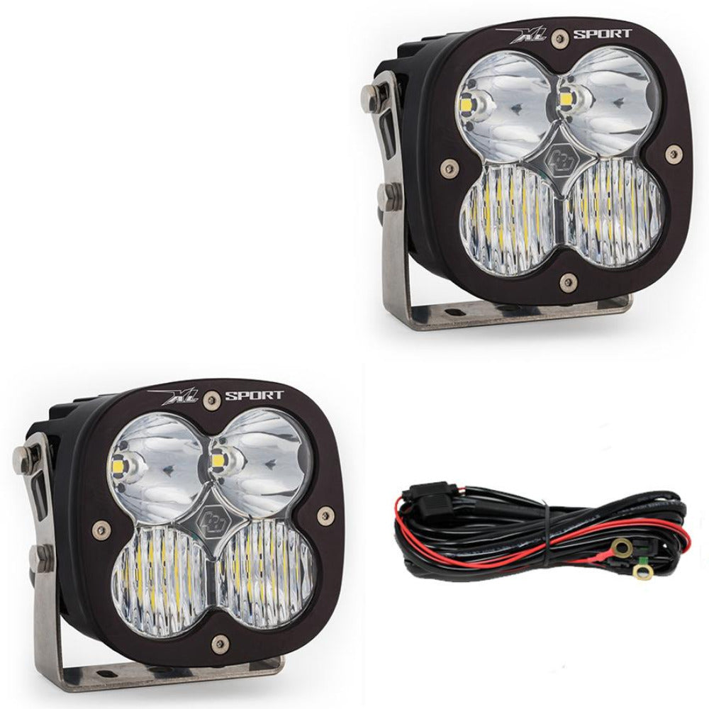 '18-23 Jeep JL Rubicon Steel Bumper Kit Lighting Baja Designs Display of Included Parts