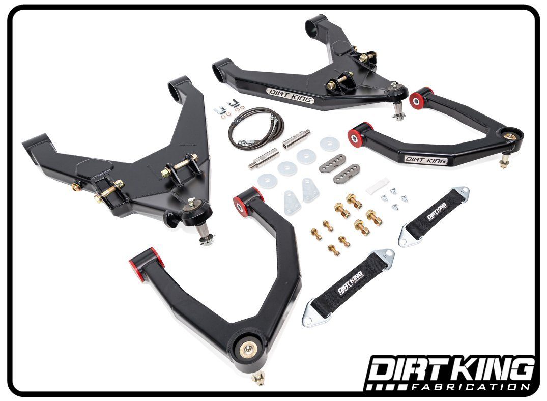 '19-23 Chevy/GMC 1500 Long Travel Kit Display of Included Parts