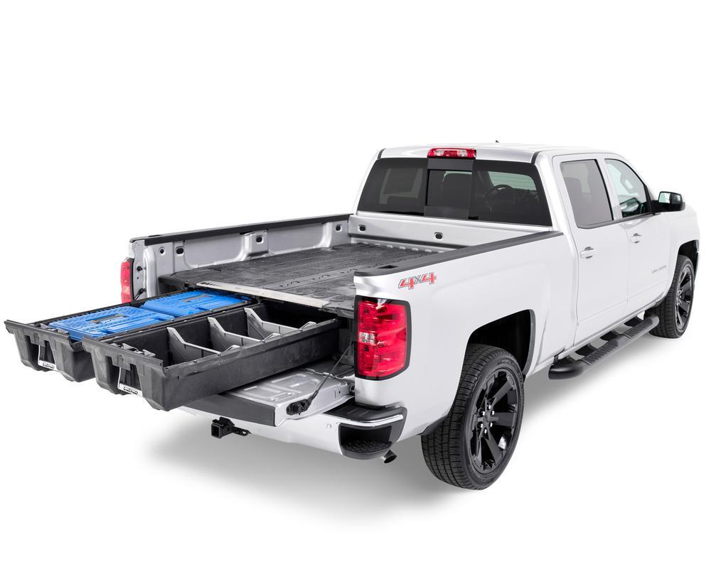 '19-23 Chevy/GMC 1500 Truck Bed Storage System Display in Vehicle