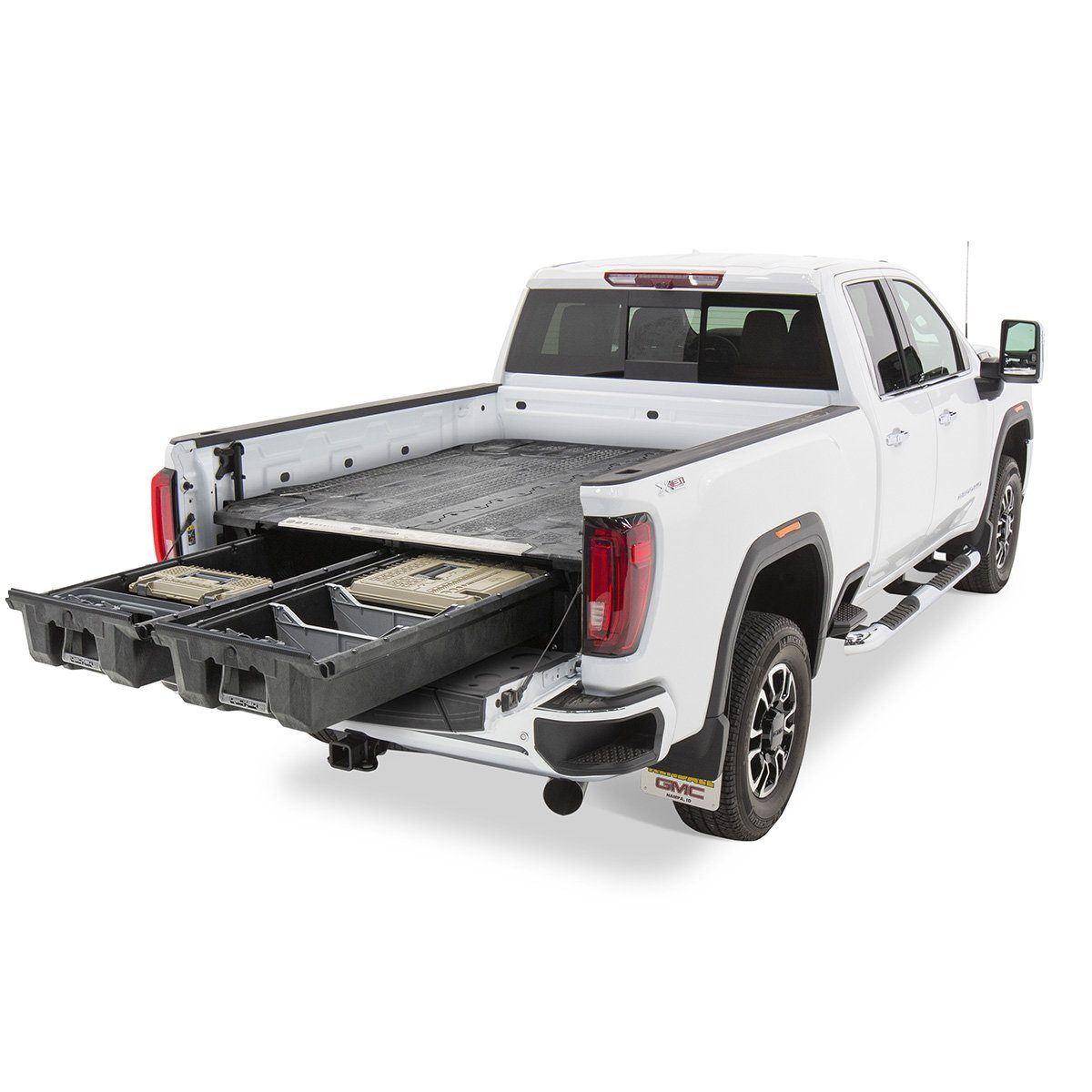 '19-23 Chevy/GMC 1500 Truck Bed Storage System Display in Vehicle