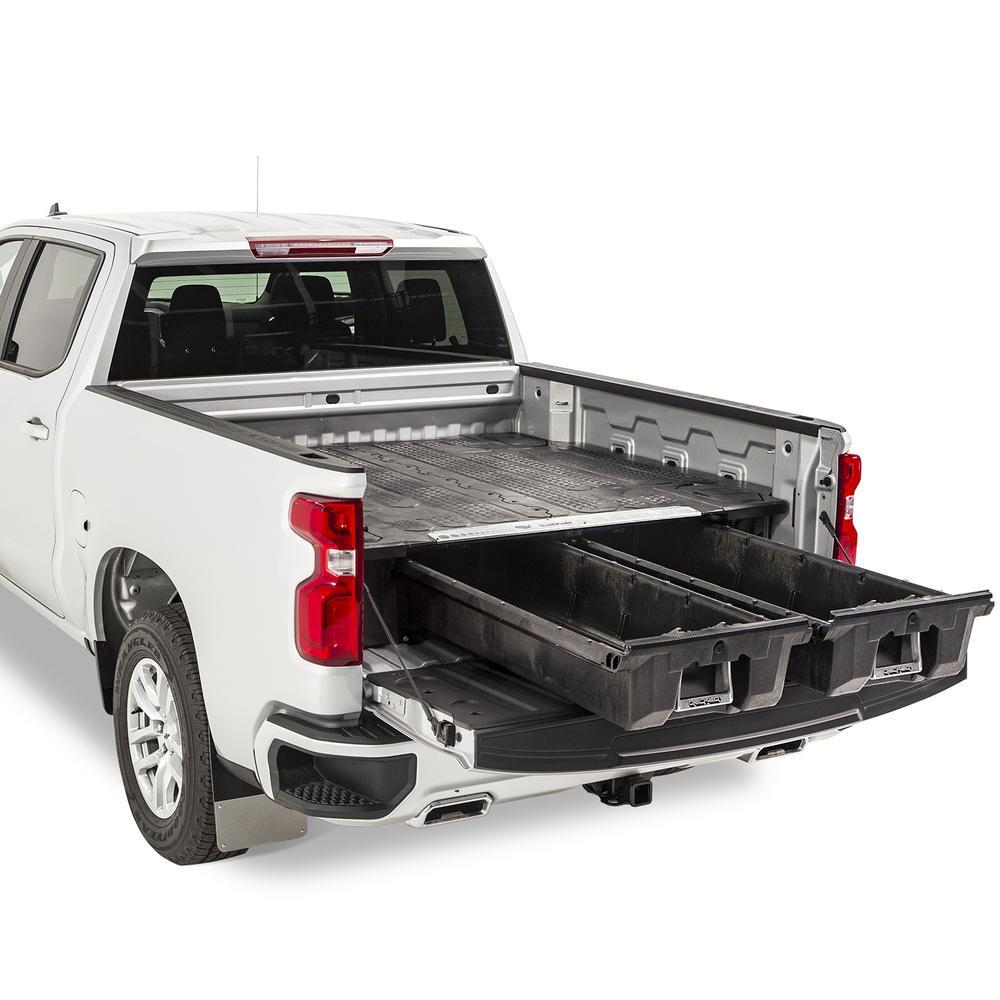 '19-23 Chevy/GMC 1500 Truck Bed Storage System Display in Vehicle