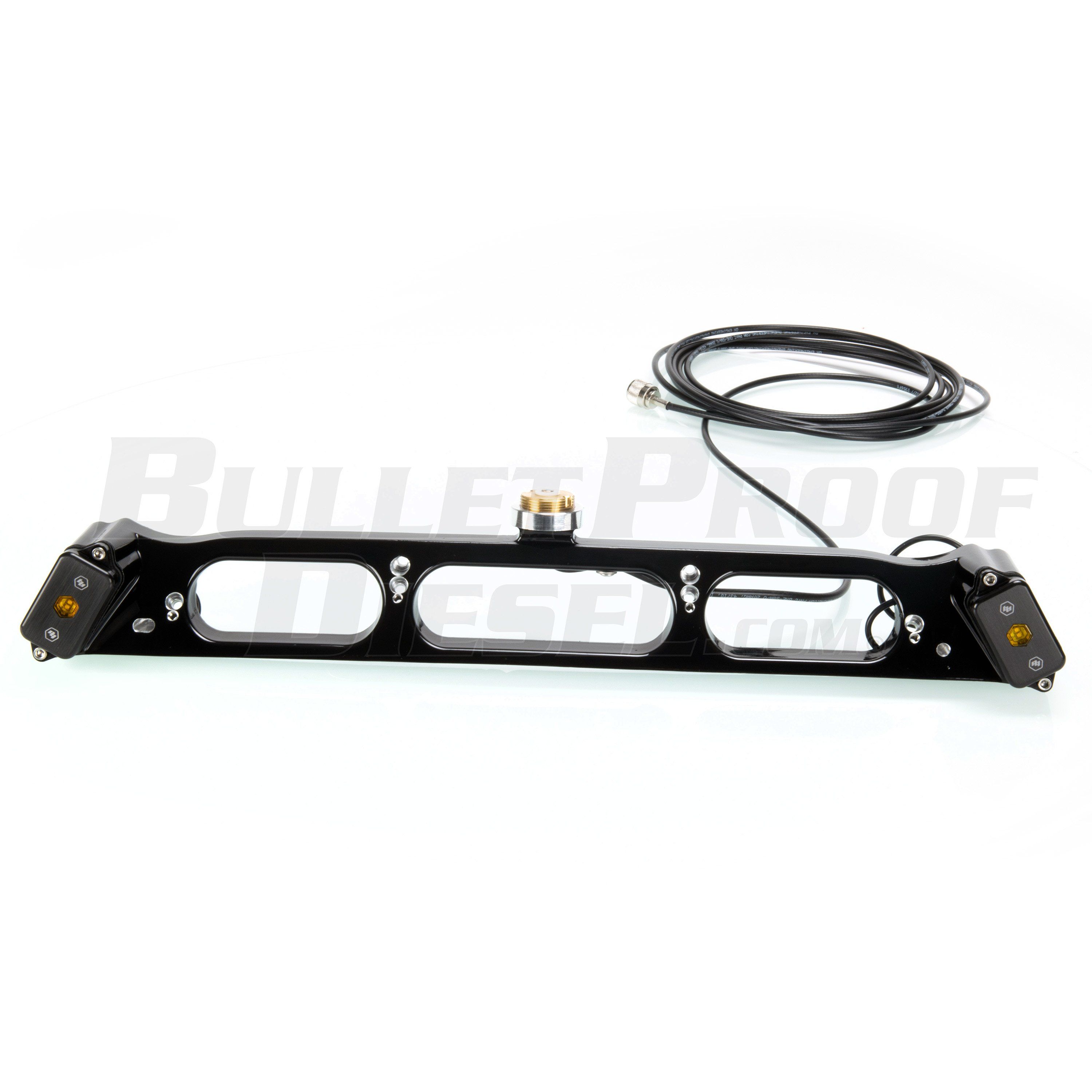 '19-24 Ford Ranger Third Brake Light Dual Antenna Mount w/ Baja Designs LED's Display