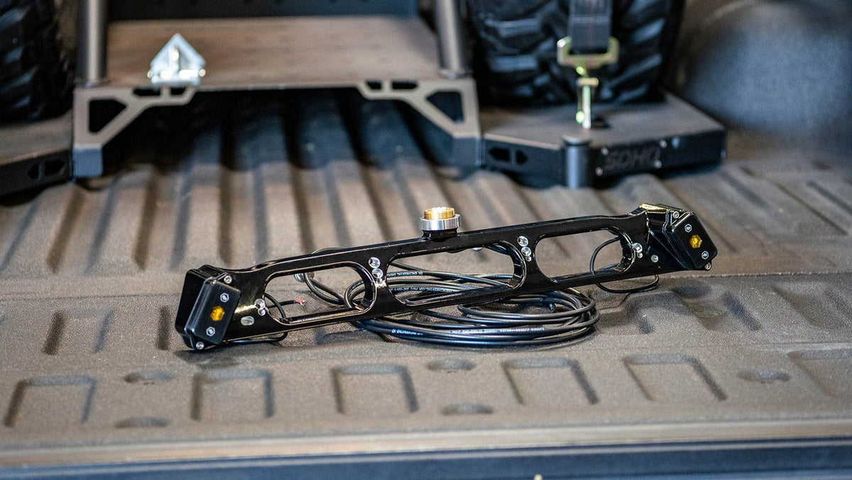 '1923 Ford Ranger Third Brake Light Antenna Mount w/ Rigid LED's