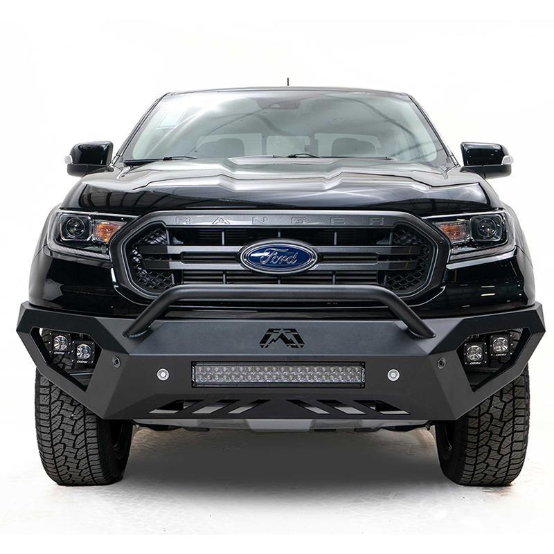 '19-22 Ford Ranger Vengeance Series Front Bumper Display on vehicle
