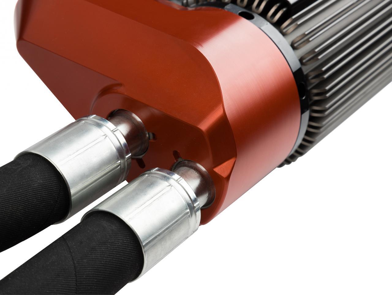 '19-20 Ford Raptor 3.0 Fox Live Valve Internal Bypass Reservoir Coilovers Close-up Display