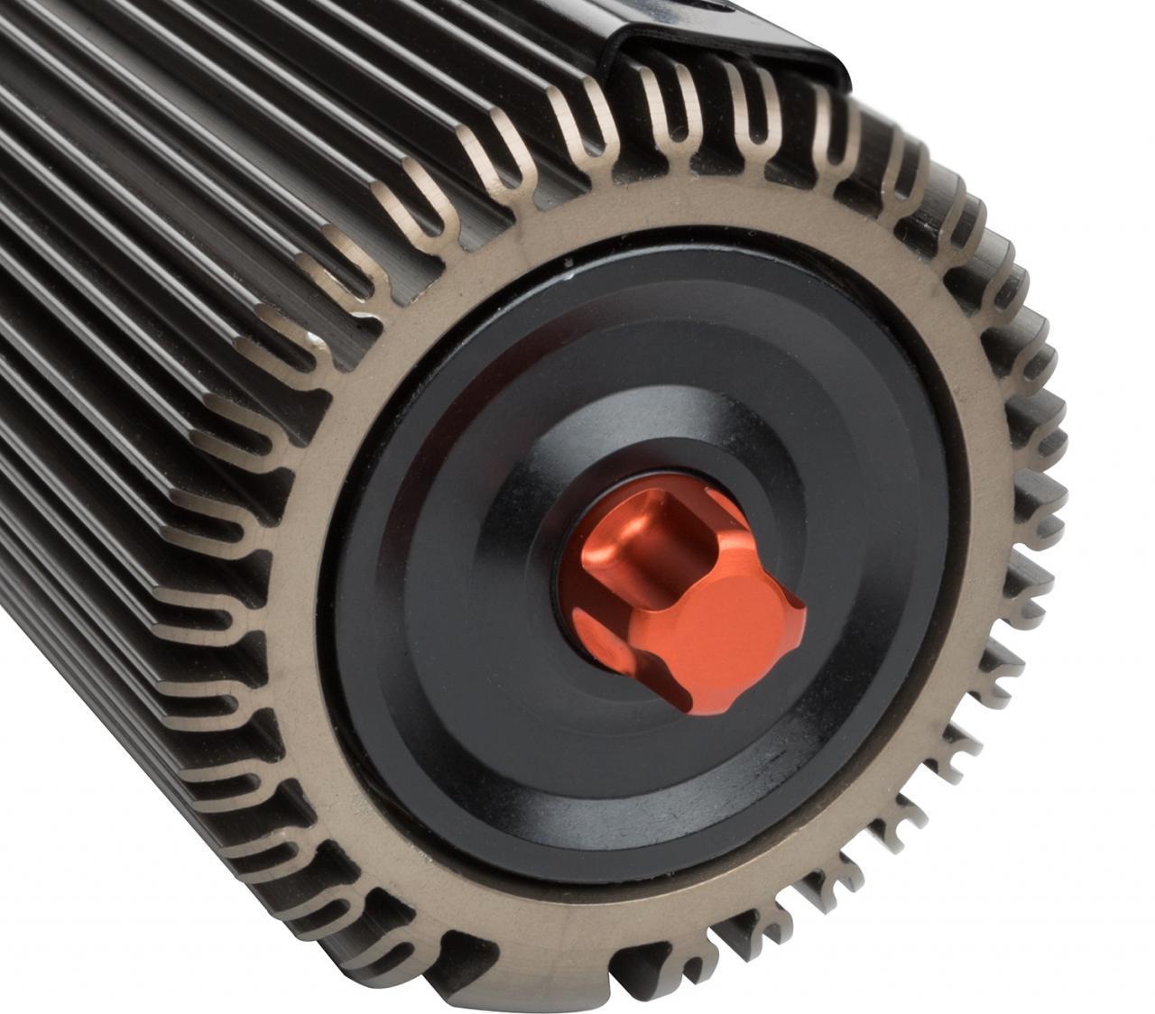 '19-20 Ford Raptor 3.0 Fox Live Valve Internal Bypass Reservoir Coilovers Close-up Display