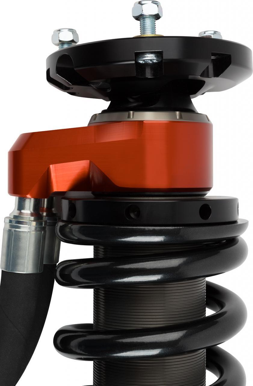 '19-20 Ford Raptor 3.0 Fox Live Valve Internal Bypass Reservoir Coilovers Close-up Display