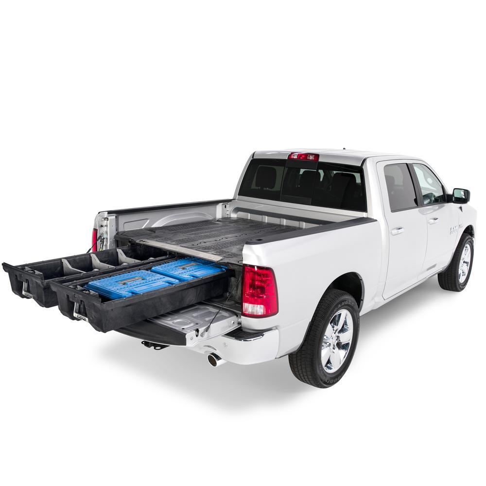 '19-23 Ram 1500 Truck Bed Storage System Display in Vehicle
