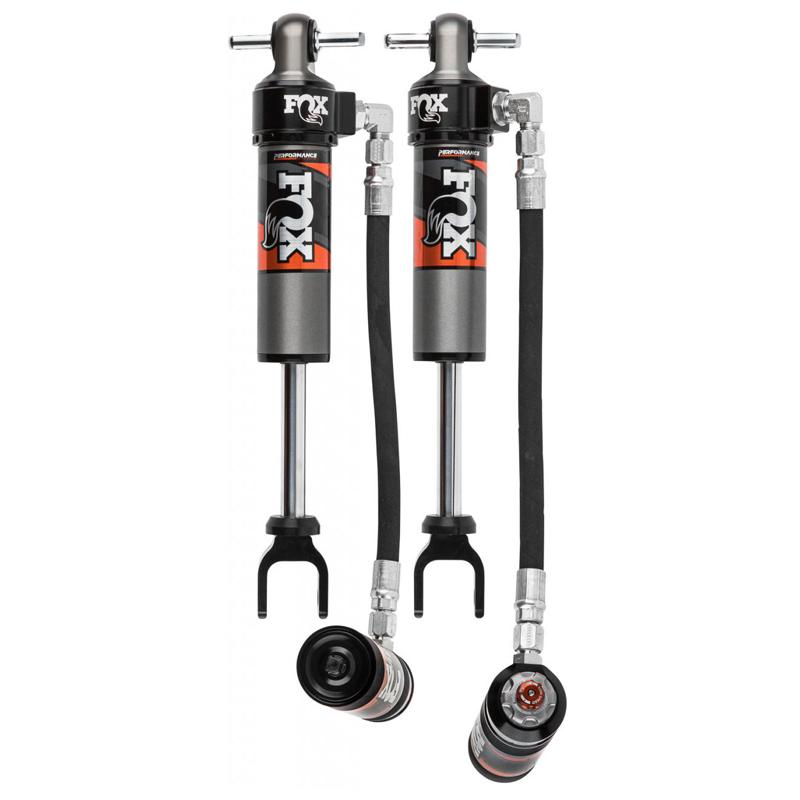 '20-23 Chevy/GMC 2500/3500 2.5 Performance Elite Series Front Shocks Display of Included Parts