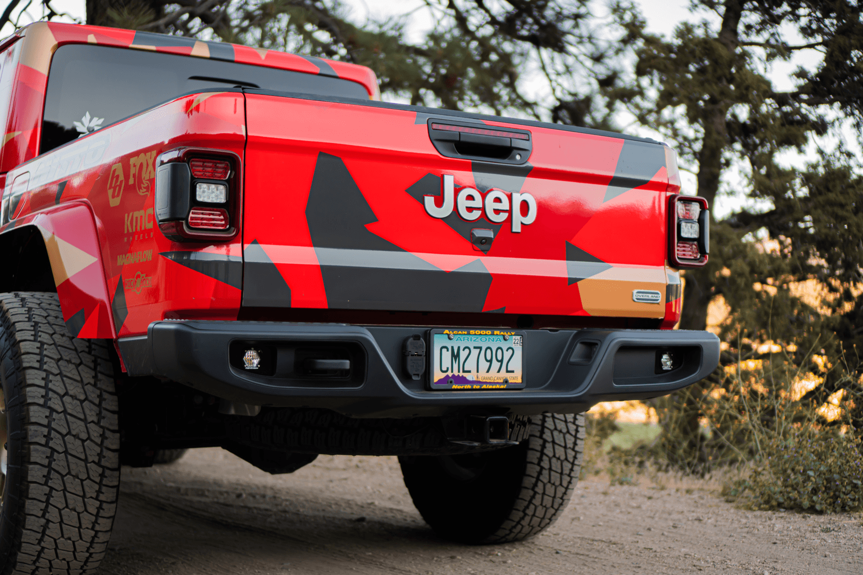 '20-22 Jeep JT Gladiator S1 Reverse Light Kit Lighting Baja Designs display on Vehicle