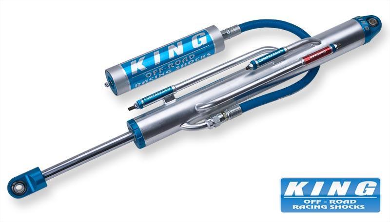 2.5 Race Series 2 Tube 7/8" Shaft Bypass Shock Suspension King Off-Road Shocks 8 IN Remote Reservoir