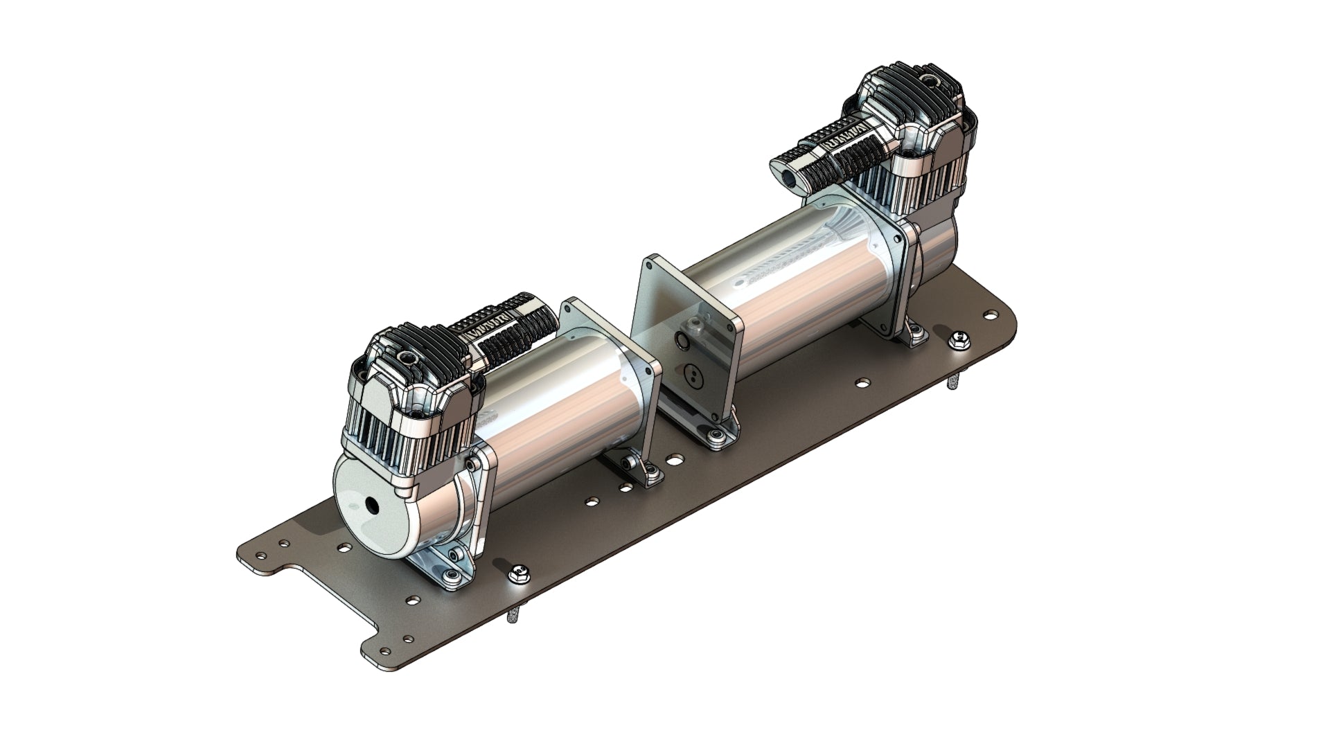 '13-23 Ram 2500/3500 RamBox Bedside Air Compressor Mount