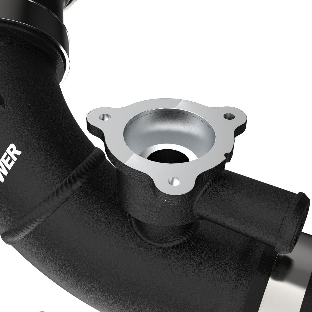 22-23 Toyota Tundra aFe BladeRunner 2.5" Aluminum Hot Charge Pipe close-up