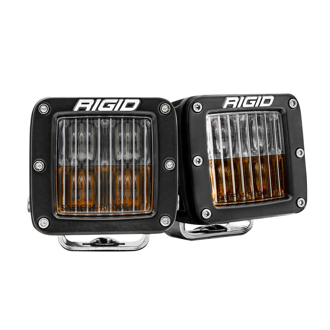 Rigid Industries D-Series SAE Fog Light Yellow/White (Pair)