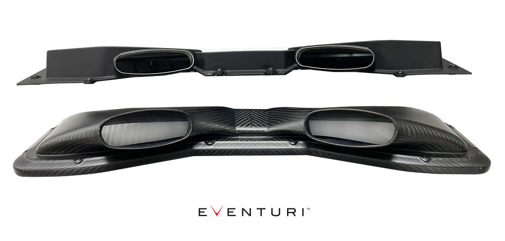 Eventuri Audi C8 RS6/RS7 Matte Carbon Intake System-EVE-C8RS6-CFM-INT Stock Comparison