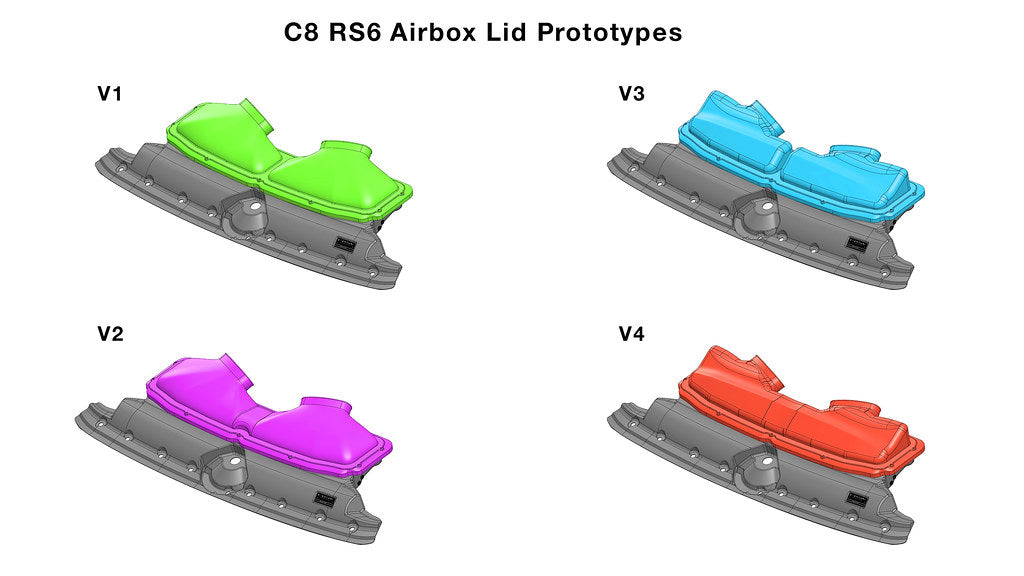 Eventuri Audi C8 RS6/RS7 Matte Carbon Intake System-EVE-C8RS6-CFM-INT Prototypes