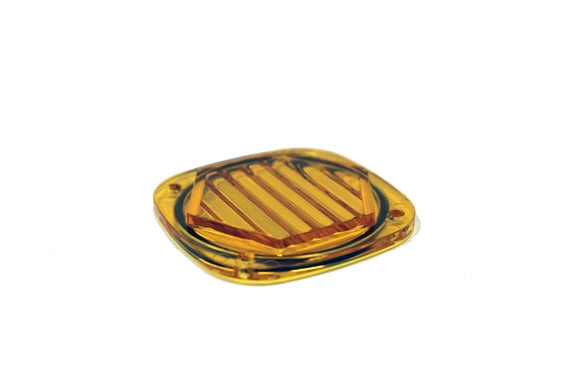 S1 Light Pod Replacement Lens Kit - Amber- Wide Cornering Display of Included parts